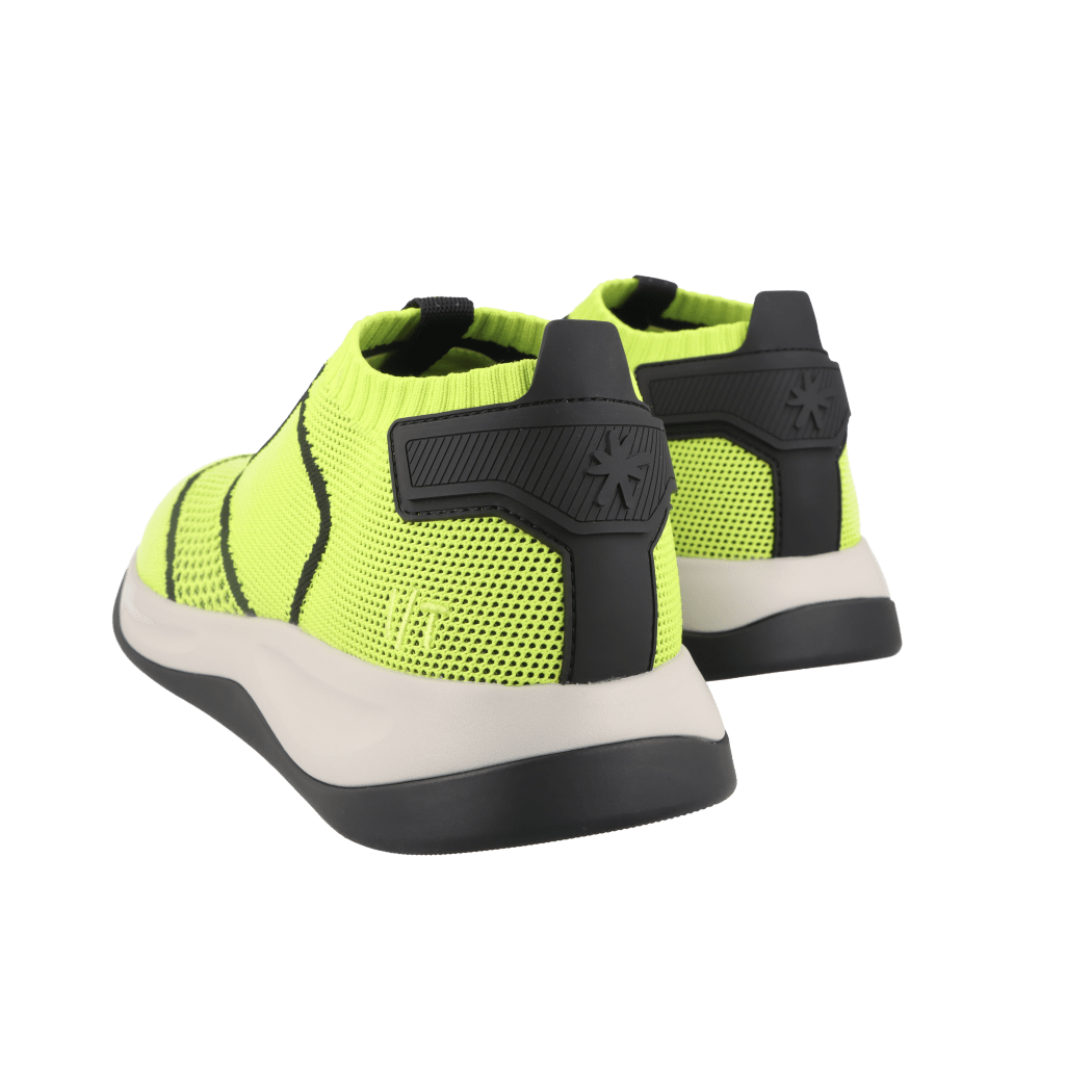 IF/THEN the Callisto men sneaker in Electric Lemon neon yellow with asterisk