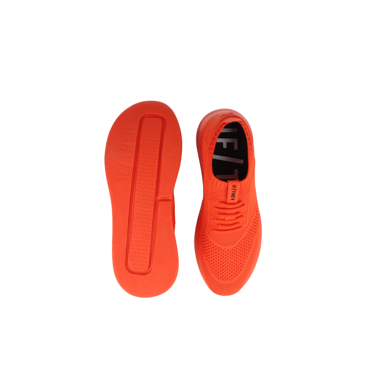 IF/THEN the Callisto men sneaker in Scarlet Ember top and bottom